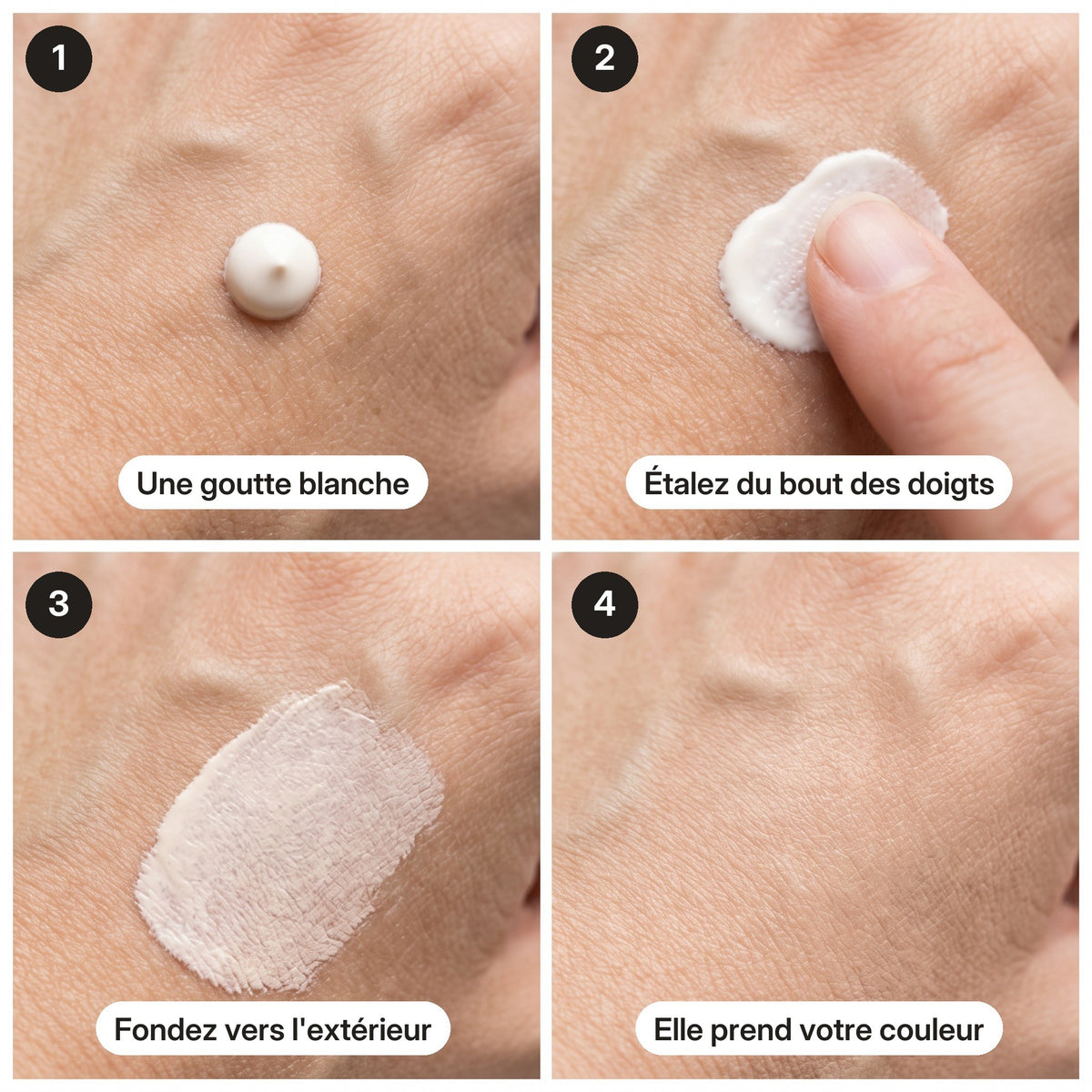 Fond de teint auto-adaptatif 30 ml – Ne marque pas les rides, zéro effet plâtre